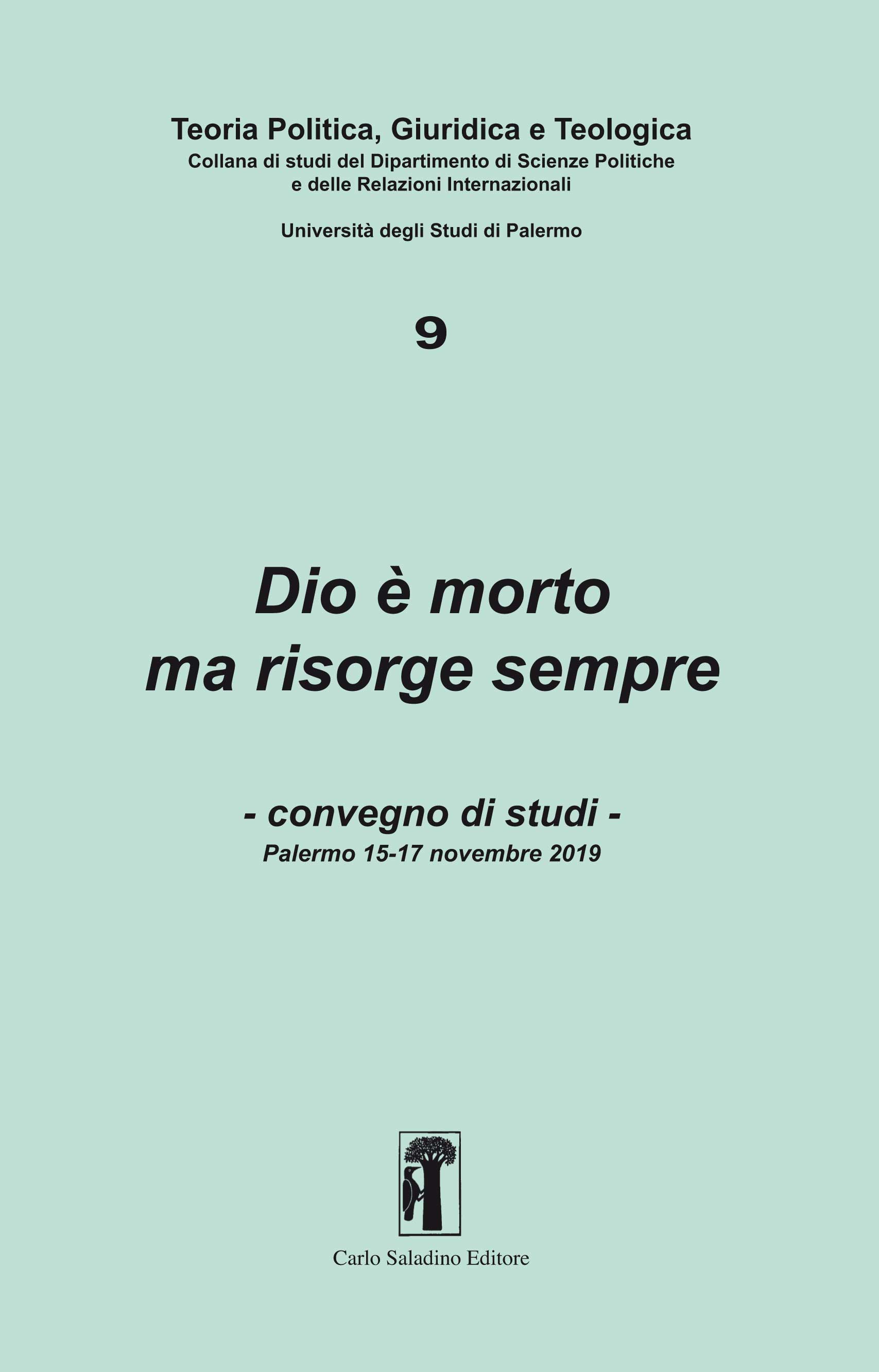 Dio  morto ma risorge sempre - vol. 9